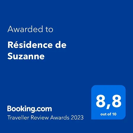 De Suzanne Avec Sauna Privatif 펜션 *